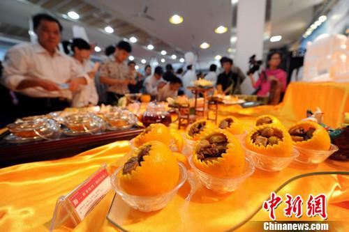 图为展示的特色赣菜。(资料图) 刘占昆 摄