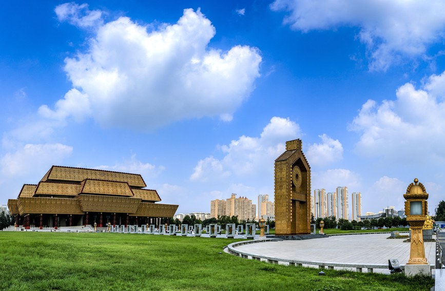 中国文字博物馆外景。中国文字博物馆供图